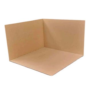 2 sided Room-box| Dollhouse Miniature Roombox | Room Box | 1:12 Scale Miniature| Dollhouose Kit | Corner Roombox Kit MDF 12x12x9