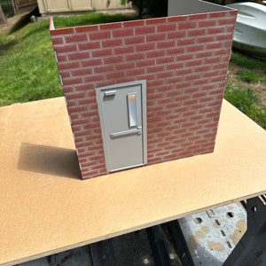 Miniature Brick Room Box 12x12x9(Door not included)