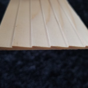 1/2" Wood Lap Siding - Dollhouse Miniature Siding