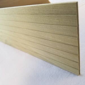 Houseworks 3/8" MDF Lap Siding For Dollhouse Miniatures - 1/12 Scale, 24" Long