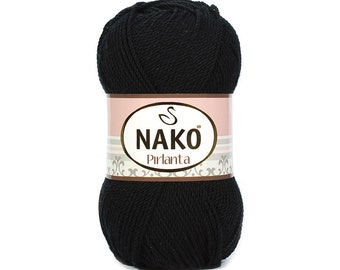 Nako Pirlanta, NAKO PIRLANTA, przędza dziewiarska, % 100 mikro przędza akrylowa, przędza amigurumi, przędza akrylowa, wzór bikini, przędza Nako, diament Nako