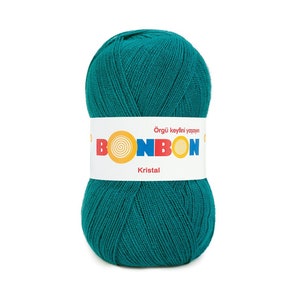 Nako Bonbon Kristal, Nako Bonbon Kristall, Strickgarn, 100% Acrylgarn, Häkelgarn, Frauen Häkeln, Sockengarn