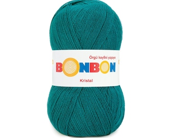 Nako Bonbon Kristal, Nako Bonbon Crystal, Knitting Yarn, 100% Acrylic Yarn, Crochet Yarn, Women Crocheting, Sock Yarn