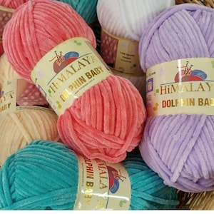 Himalaya Dolphin Baby Baby Yarn Knitting Baby Velvet Yarn Etsy