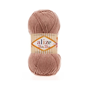 Alize Baby Best, Knitting Yarn, Hypoallergenic Yarn, Crochet Yarn, Baby Yarn, Soft Yarn, Acrylic Yarn, Baby Accessories Yarn,