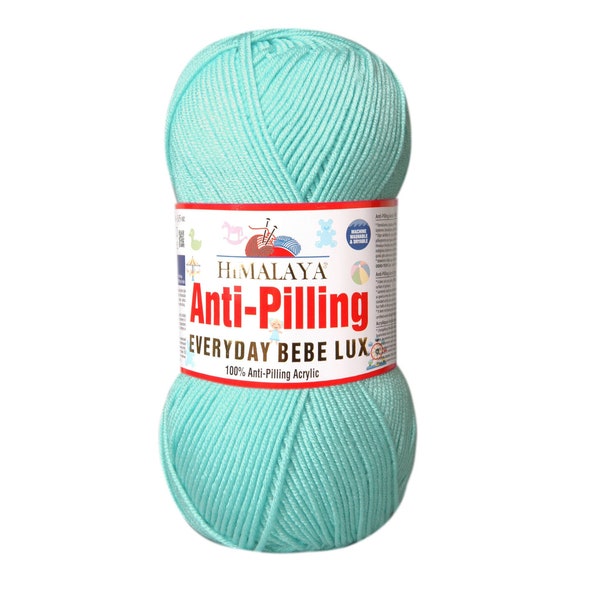 Himalaya Everyday Bebe Lux, AntipillingGarn, %100 Antipilling Yarn, Bestes Babygarn, Strickgarn, Häkelgarn, Babykleidung, Teppiche