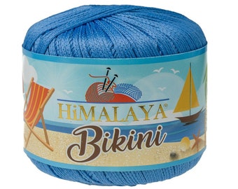 Himalaya Bikini, Bikini Yarn, Mayokini Yarn, Swimsuit Yarn, Lingerie Yarn, Summer Yarn, Elastic Mask Yarn, Blouse, Shorts, Dress, Pareo