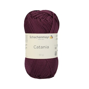 Schachenmayr Catania, Catania Originals, Amigurumi Cotton Yarn, Soft Yarn, Doll Yarn, Shiny Yarn, Crochet Yarn, Part 1 Color Code 100 to 380