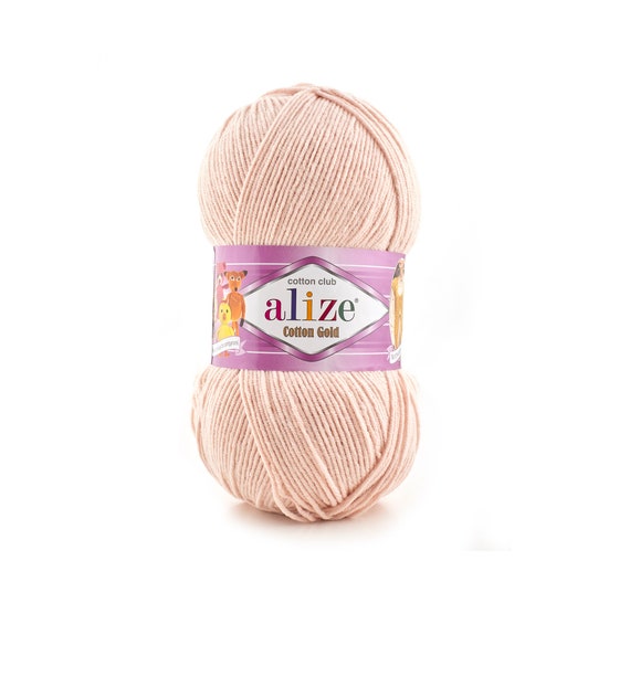Alize Cotton Gold, Crochet Yarn, Knitting Yarn, Baby Yarn, Acrylic Cotton Yarn