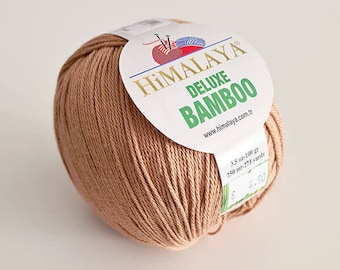 Himalaya Deluxe Bamboo, Crochet Yarn, Knitting Yarn, Baby Yarn, Bamboo Yarn, Cotton Yarn, Sport Yarn