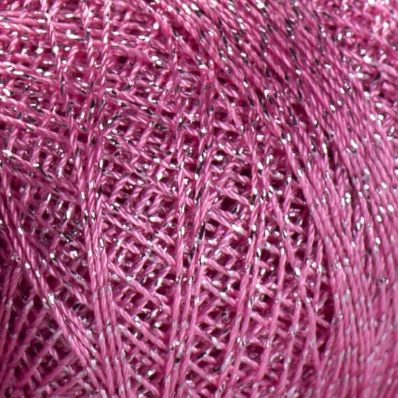 Yarnart Camellia, Metallic Yarn, Polyester Yarn, Glittery Lace