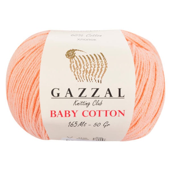 Gazzal Baby Cotton, Cotton Yarn, Knitting Yarn, Crochet Yarn, Baby Yarn, Gazzal Yarn, Hypoallergenic Yarn