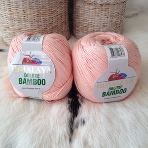 Himalaya Deluxe Bamboo, Crochet Yarn, Knitting Yarn, Baby Yarn, Bamboo Yarn, Cotton Yarn, Sport Yarn