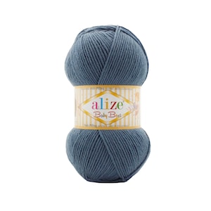 Alize Baby Best, Knitting Yarn, Hypoallergenic Yarn, Crochet Yarn, Baby Yarn, Soft Yarn, Acrylic Yarn, Baby Accessories Yarn,