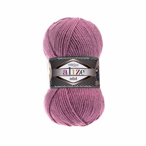 Alize Superlana Midi, Strickgarn, Acrylgarn, Wollgarn, Handstricken, Alize Garn, Häkelgarn, Wintergarn, Kammzug Aran Garn