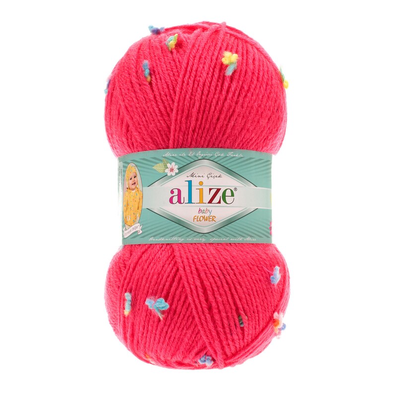 Alize Baby Flower Baby Yarn Knitting Yarn Acrylic Yarn Etsy