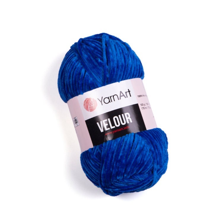 Yarnart Velour Velvet Yarn Baby Yarn Amigurumi Yarn Plush Etsy