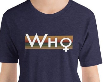 13th Doctor Who Shirt Mujer Símbolo Whovian Regalo Nuevo Doctor Who Merchandise Camiseta Unisex de Manga Corta