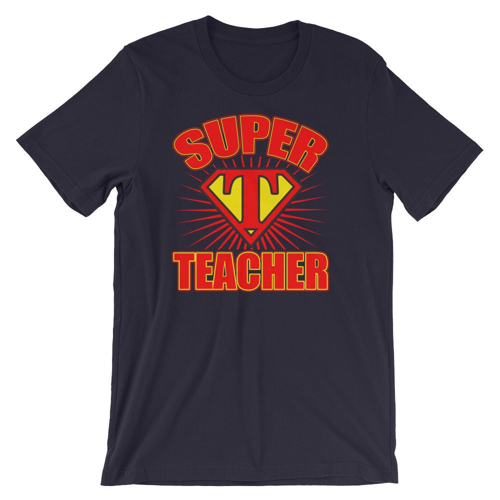 Teacher Shirt Amazing Super Hero Teacher T Shirt Superhero - Etsy