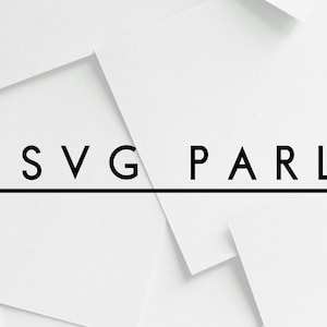 May include: Black and white text logo on a white background. The text reads "MY SVG PARLOR".
