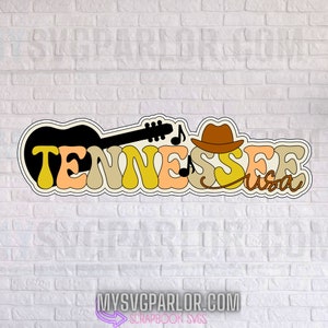 SVG Tennessee USA SCRAPBOOK titel staat thema snijden bestandstitel alleen voor scrapbooking paper piecing downloadbestand.