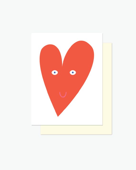 carte de souhaits coeur rouge st valentin carte saint valentin