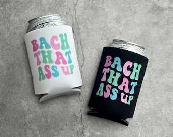 Bach That Ass Up Retro Bachelorette Can Coolers