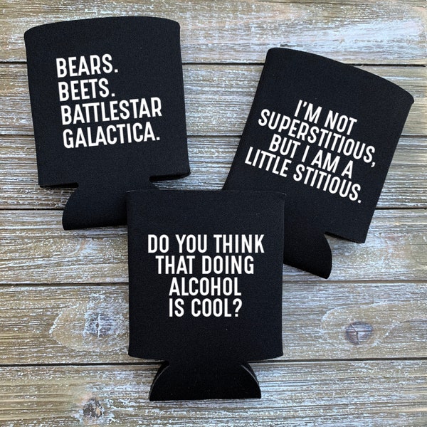 Citas de Michael Scott sobre enfriadores de latas de cerveza