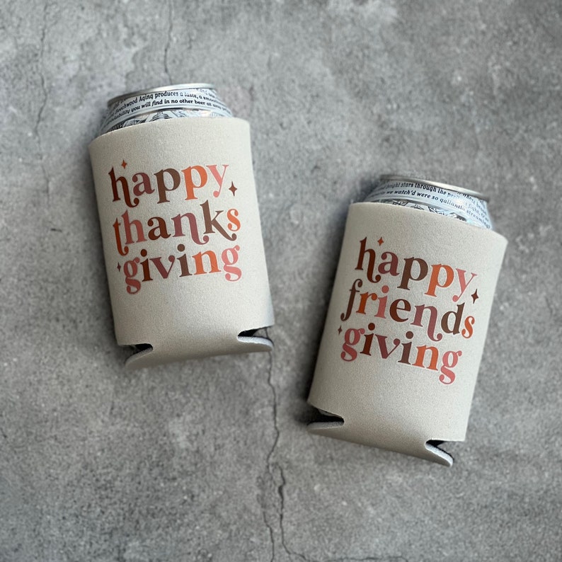 Retro Thanksgiving Koozies (etsy.com)