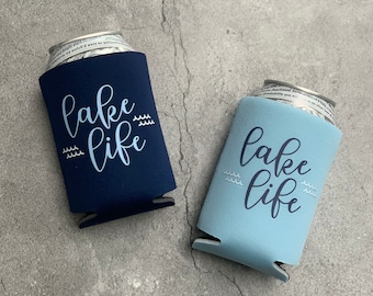 Lake Life Beer Can Coolers