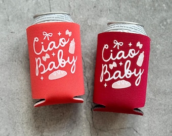 Ciao Baby Italian European Inspired Baby Shower Can Coolers