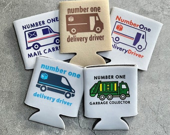 Number One Delivery Driver Can Cooler