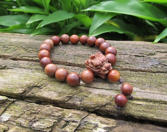 Bracelet Mala Dragon Bois de Santal