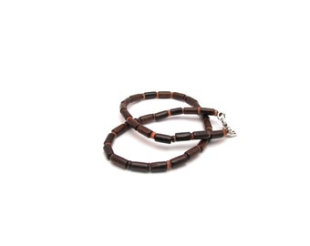 Men's necklace Dark Wood