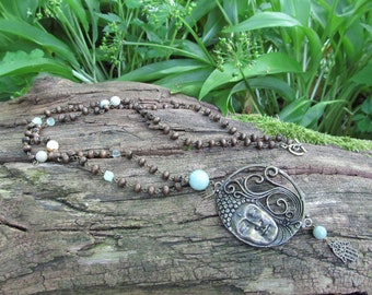 Necklace "Boeddha Amazonite"