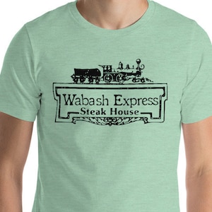 Vintage Wabash Express Steak House Durham NC T-Shirt