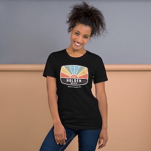 Holden Beach, NC Colorful Sunrise T-Shirt