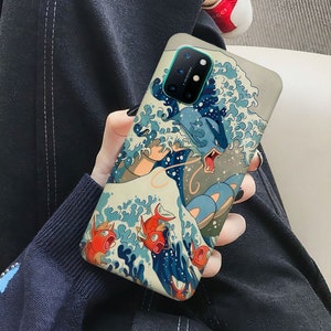 OnePlus 8 case kanagawa koi case One Plus 7 Pro case great waves Nord N10 case N200 5G case OnePlus 10 japanese case OnePlus 7T Pro Nord N20