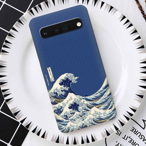 Great wave off kanagawa Google Pixel 8 case Pixel 8 Pro case Pixel 7 Pro case Pixel 6a case waves Pixel 4a 5G case Pixel 4xl case Pixel 3a