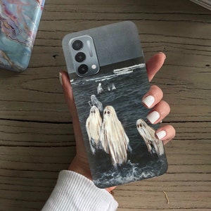 Ghost in sea case Nokia G300 case Nokia 5 case Nokia 6 case Nokia G11 Plus horror case Nokia C200 case C100 case G60 case C31 case C12 case