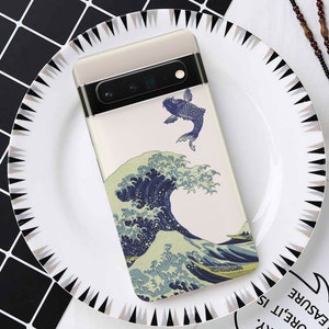 Great waves off Kanagawa case Pixel 7a case Pixel 8 case Pixel 6pro case Google Pixel 4a case Pixel 4a 5G case Google Pixel 5 case Pixel 3