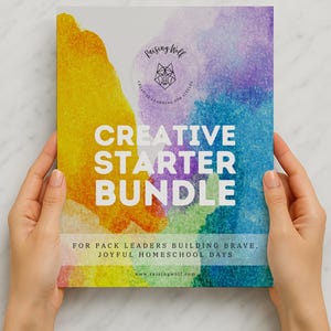 Creative Homeschool Starter Bundle | Printable Homeschool Planning + Reset Kit for Moms | Daily Rhythm, Coupons, Chore Chart PDF