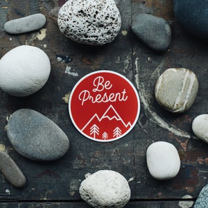Mindfulness Sticker Set | Meditation, Gift for Her, Mental Health ...