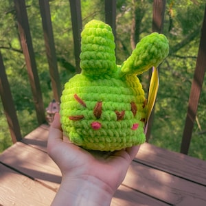 Bunny Plushie | Handmade Crochet | Soft Stuffed Animal