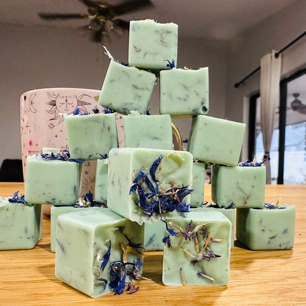 Home made blue corn flower soap 2 for 5