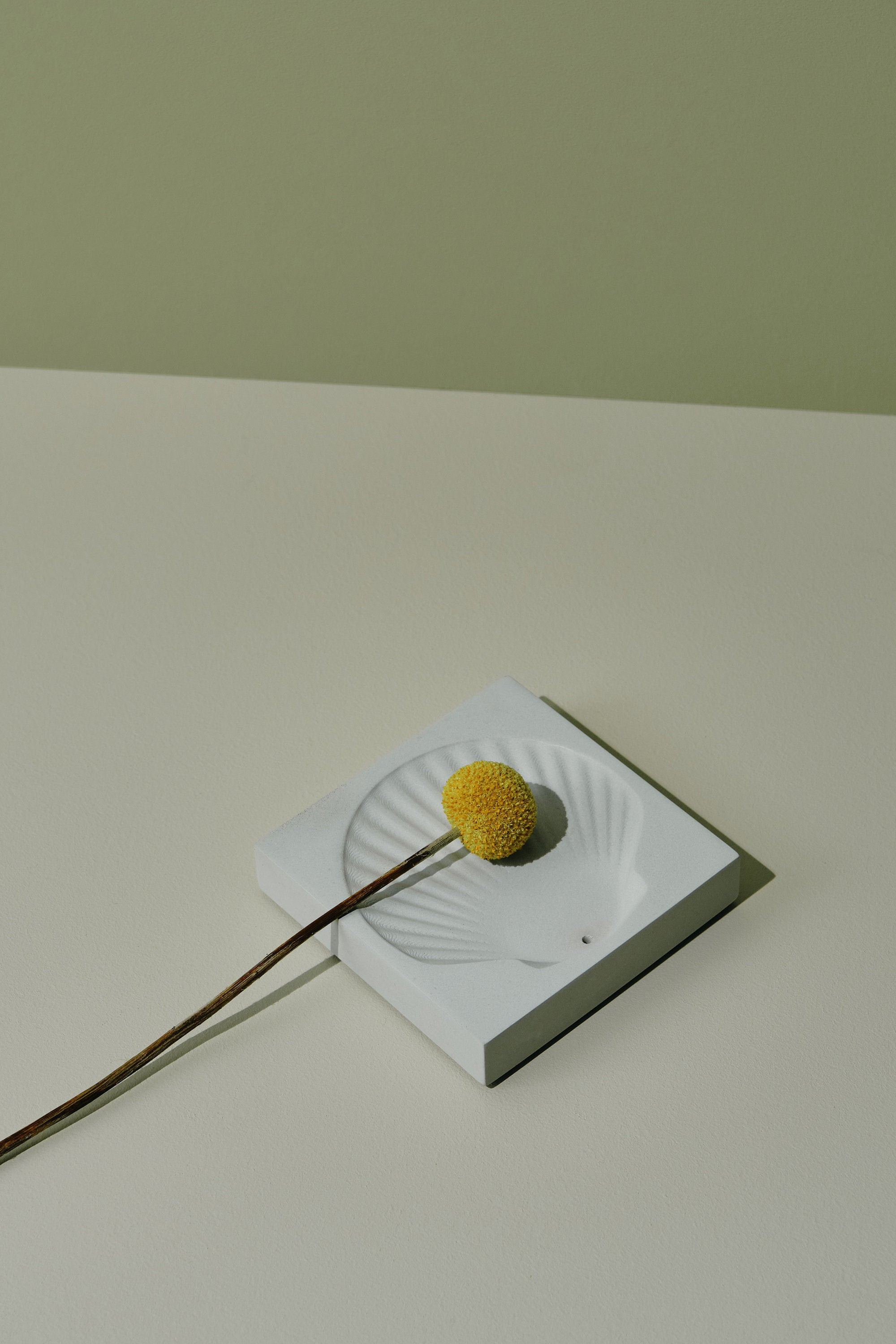 Shell Concrete Upright Incense Holder / Upright Incense Burner Etsy