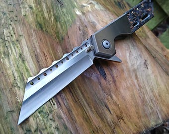 Guillotine Custom Folding Knife