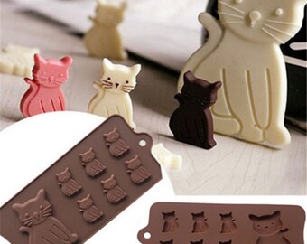 fondant cat etsy