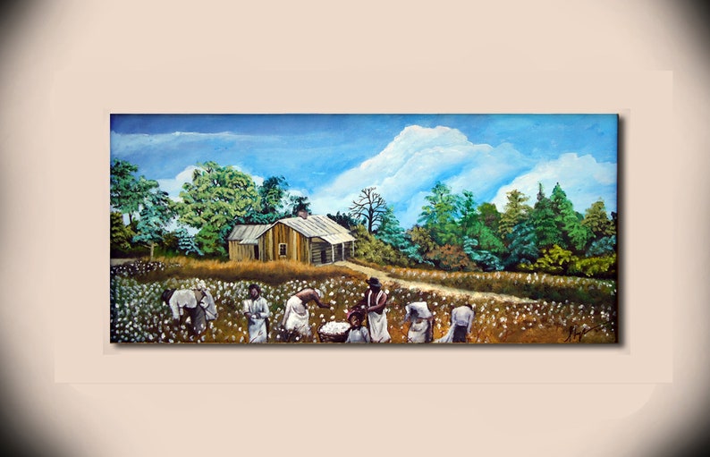 Original Art The Harvest Collection 2 Canvas Painting Giclee Print Hand Painted Embellished with Acrylics unstretched canvas oil