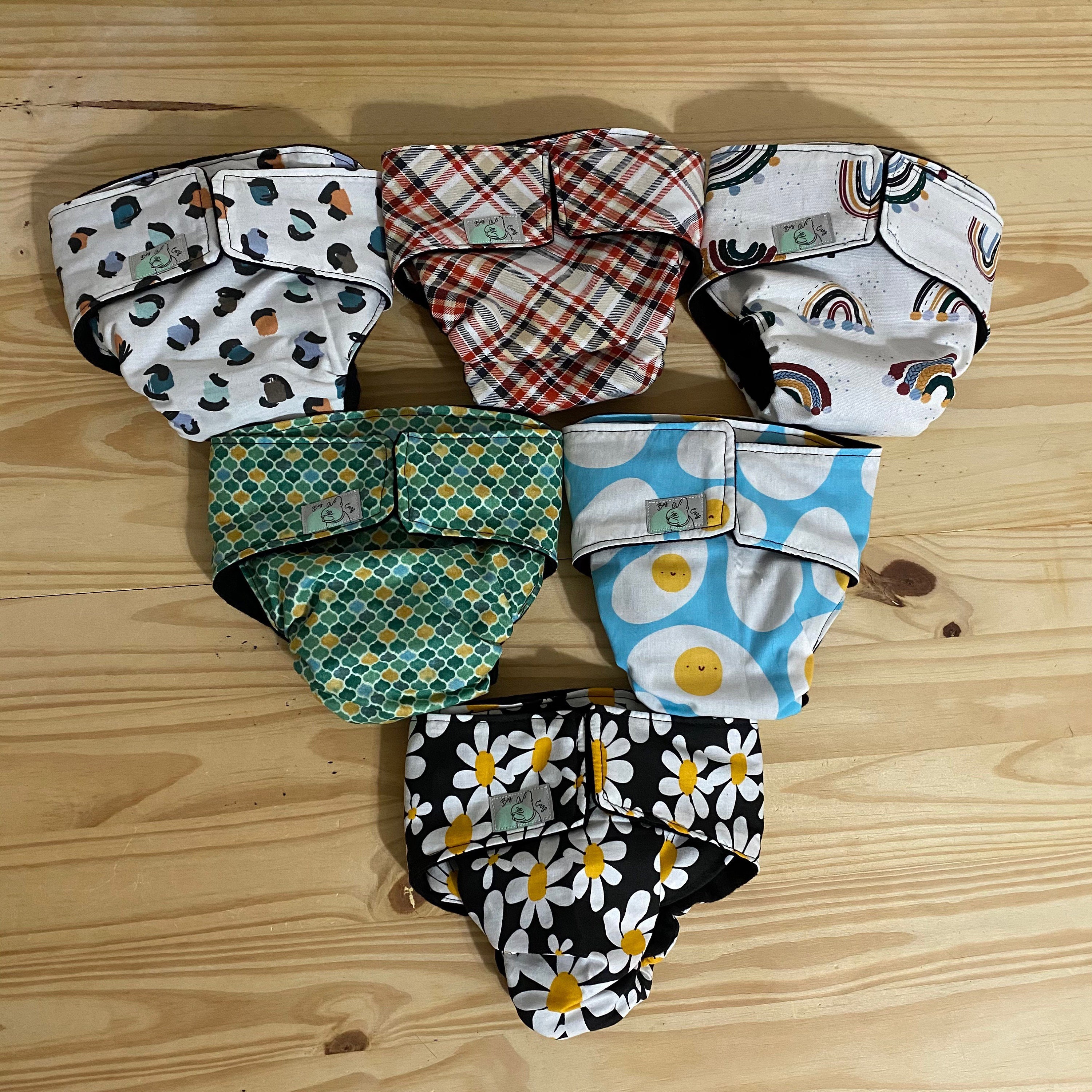 French bulldog diapers female heat purpose/ couche Etsy